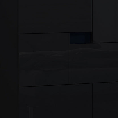 44" Superb Black High Gloss Chest