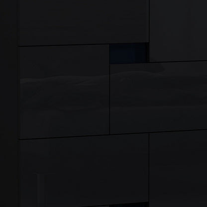 44" Superb Black High Gloss Chest