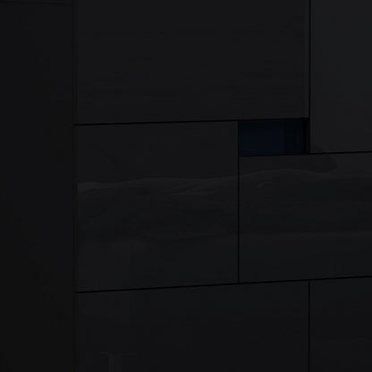 44" Superb Black High Gloss Chest