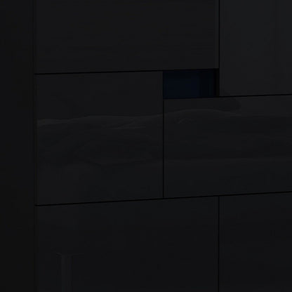 44" Superb Black High Gloss Chest