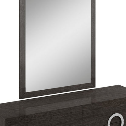 31" Refined Grey High Gloss Dresser