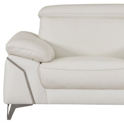 51" Gray Chair and a Half