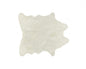 4' X 5' Off White Faux Cowhide Animal Print Cowhide Area Rug