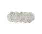 6' Gray Shag Area Rug