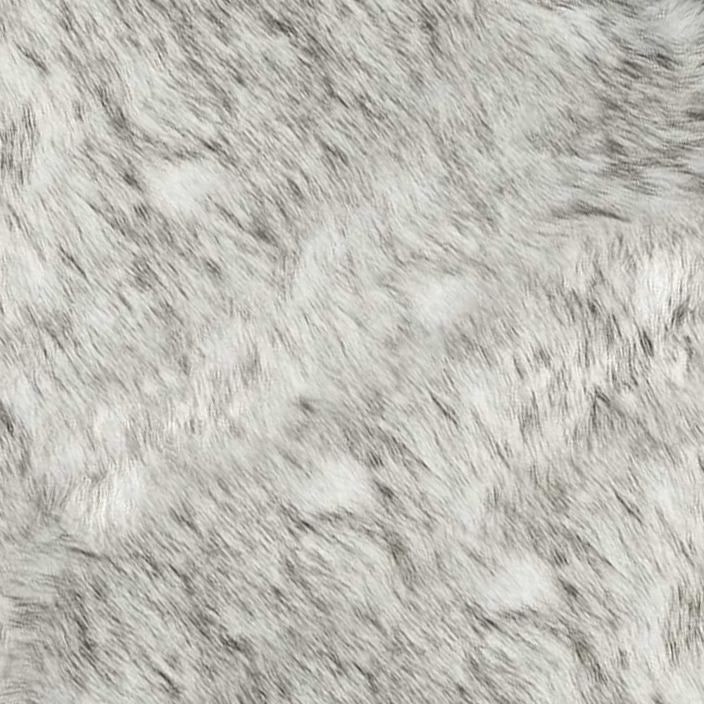 6' Gray Shag Area Rug