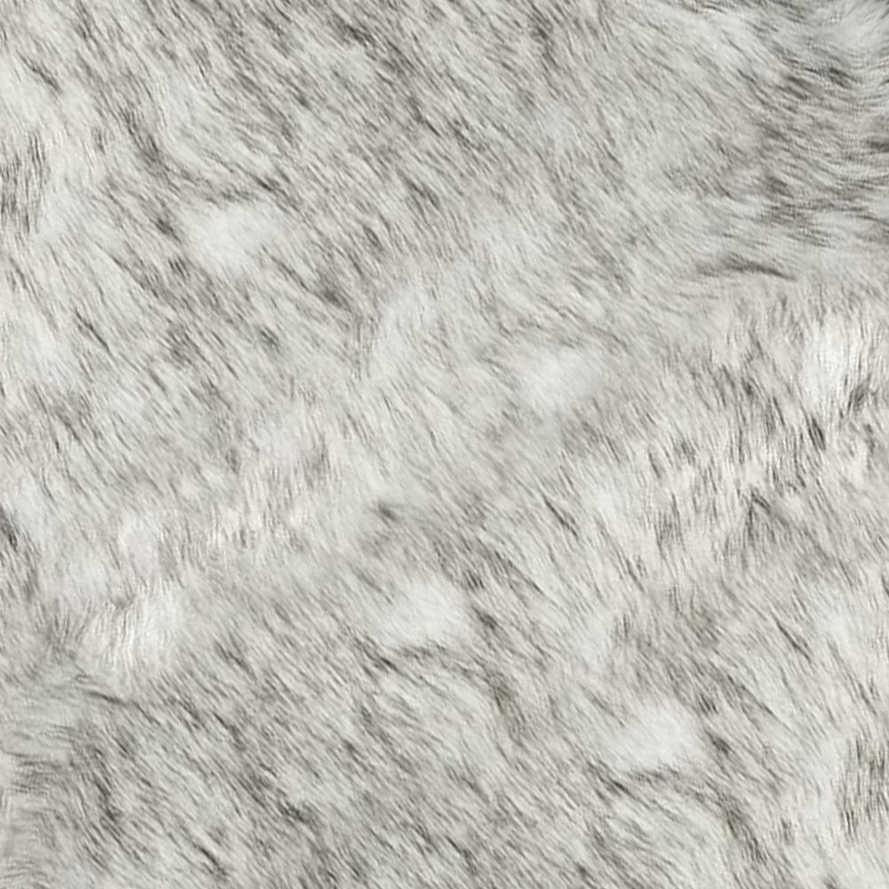 6' Gray Shag Area Rug