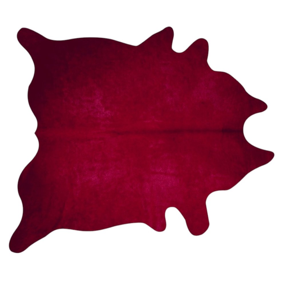 6' X 7' Brown Cowhide Area Rug