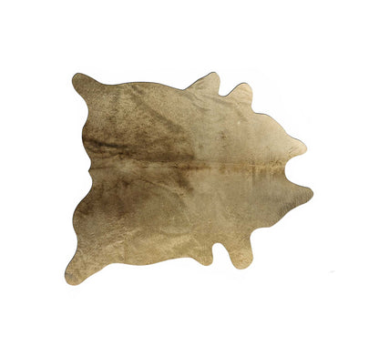 6' X 7' Brown Cowhide Area Rug