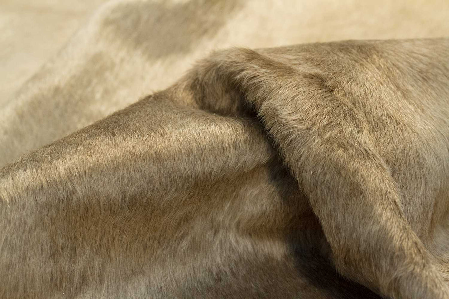 6' X 7' Brown Cowhide Area Rug