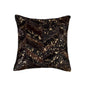 18" X 18" X 5" Chocolate And Gold  Pillow
