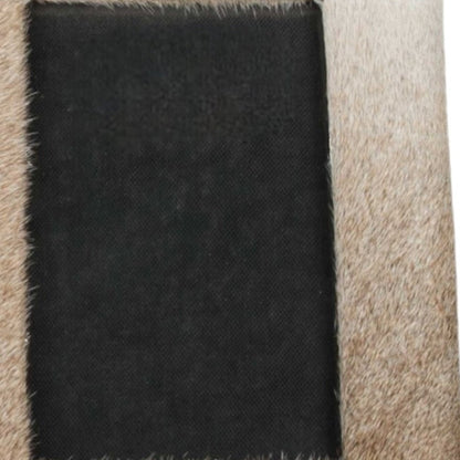 8" x 10" Natural Cowhide Tabletop Picture Frame with Mat