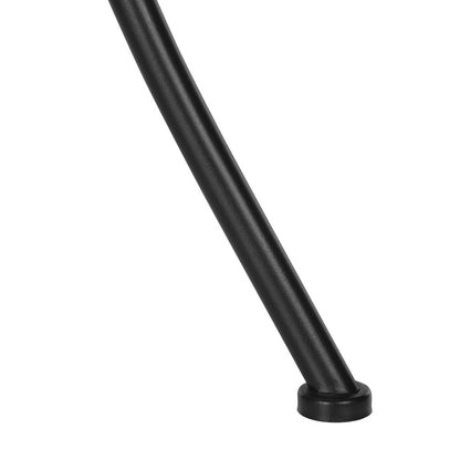 74" Black Metal Modern Tree Branch Coat Rack
