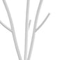 74" White Metal Modern Tree Branch Coat Rack
