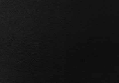 Black Faux Leather and Metal Low Back Adjustable Height Swivel Bar Chair