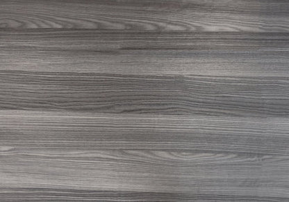 24" Dark Gray Wood End Table With Six Open Shelves