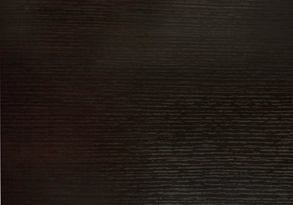 71" Black Wood Five Tier Corner Bookcase