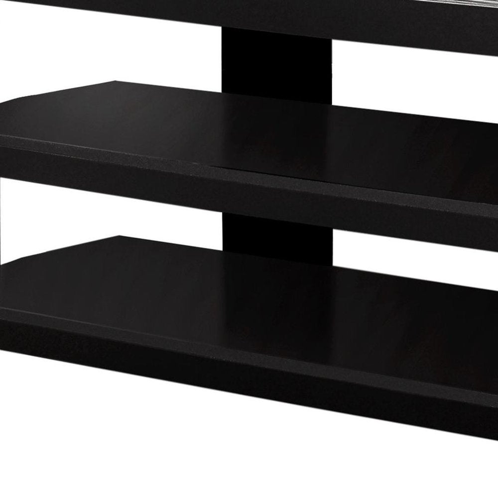 42" Ash Gray Open Shelving TV Stand
