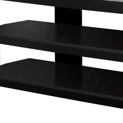 42" Ash Gray Open Shelving TV Stand