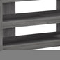 42" Ash Gray Open Shelving TV Stand