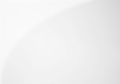 59" White Glass Four Tier Etagere Bookcase