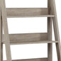 26" Taupe Wood Ladder Desk