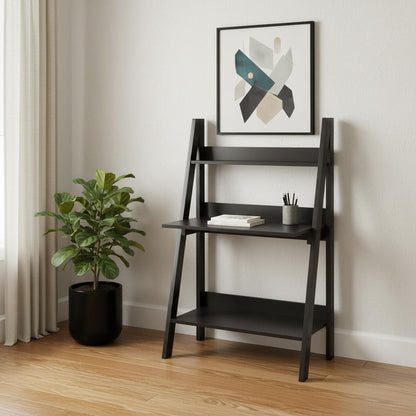 19" Taupe Ladder Desk