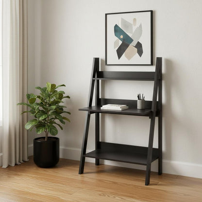 19" Taupe Ladder Desk