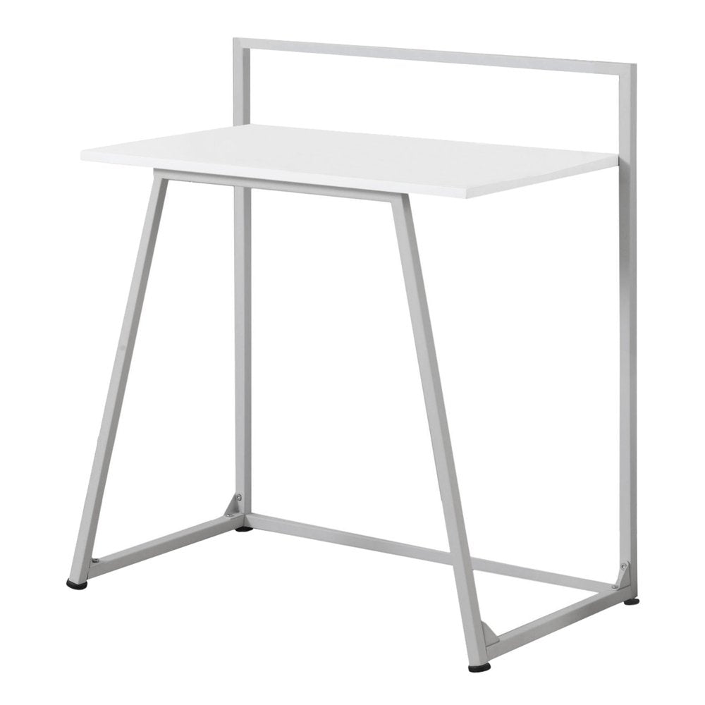 30" White and Gray Computer Desk