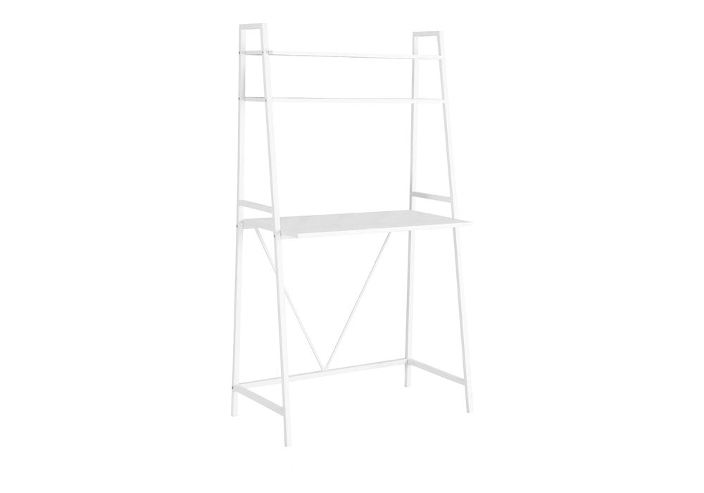 32" White Computer Desk