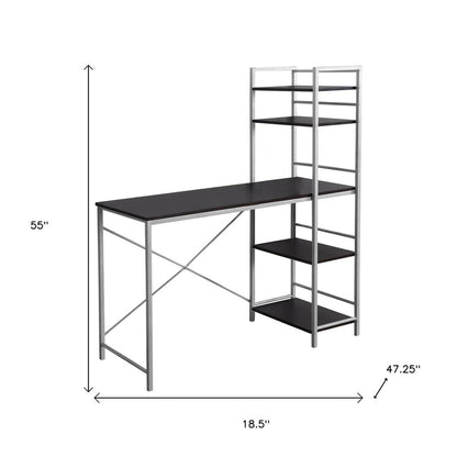 19" White Computer Desk