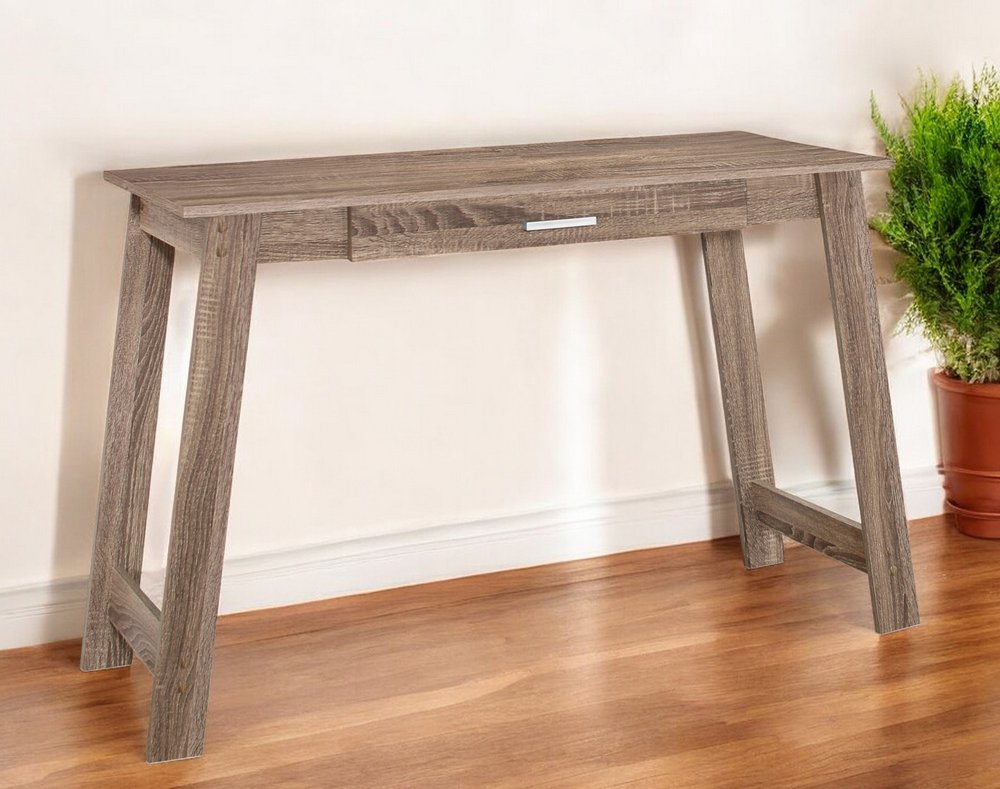 18" Brown Computer Desk