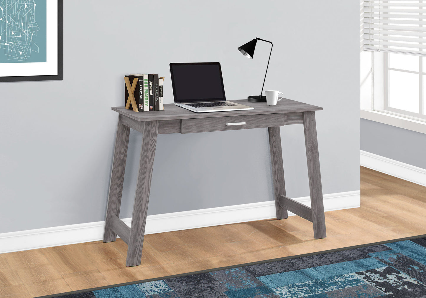 18" Brown Computer Desk