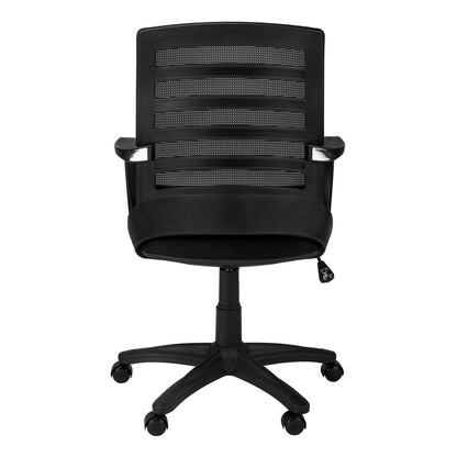 Black Swivel Rolling Office Chair