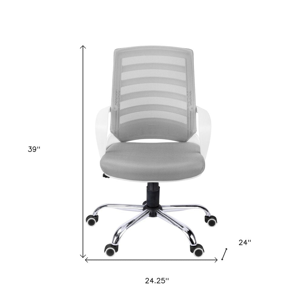 Black Swivel Rolling Office Chair