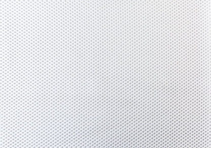 White Polyester Seat Swivel Adjustable Task Chair Mesh Back Plastic Frame