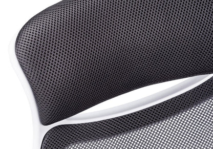 Gray And Silver Swivel Rolling Executive Office Chair