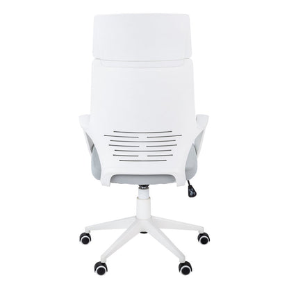 Black Adjustable Height Swivel Rolling Executive Office Chair