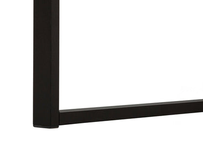 47" Gray and Black Computer Desk With Three Drawers