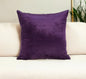 18" Purple Cotton Blend Throw Pillow