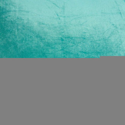 20" X 7" X 20" Transitional Aqua Solid Pillow Cover With Poly Insert