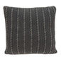 Charcoal Pillow Cover With Insert