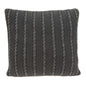 Charcoal Pillow Cover With Insert