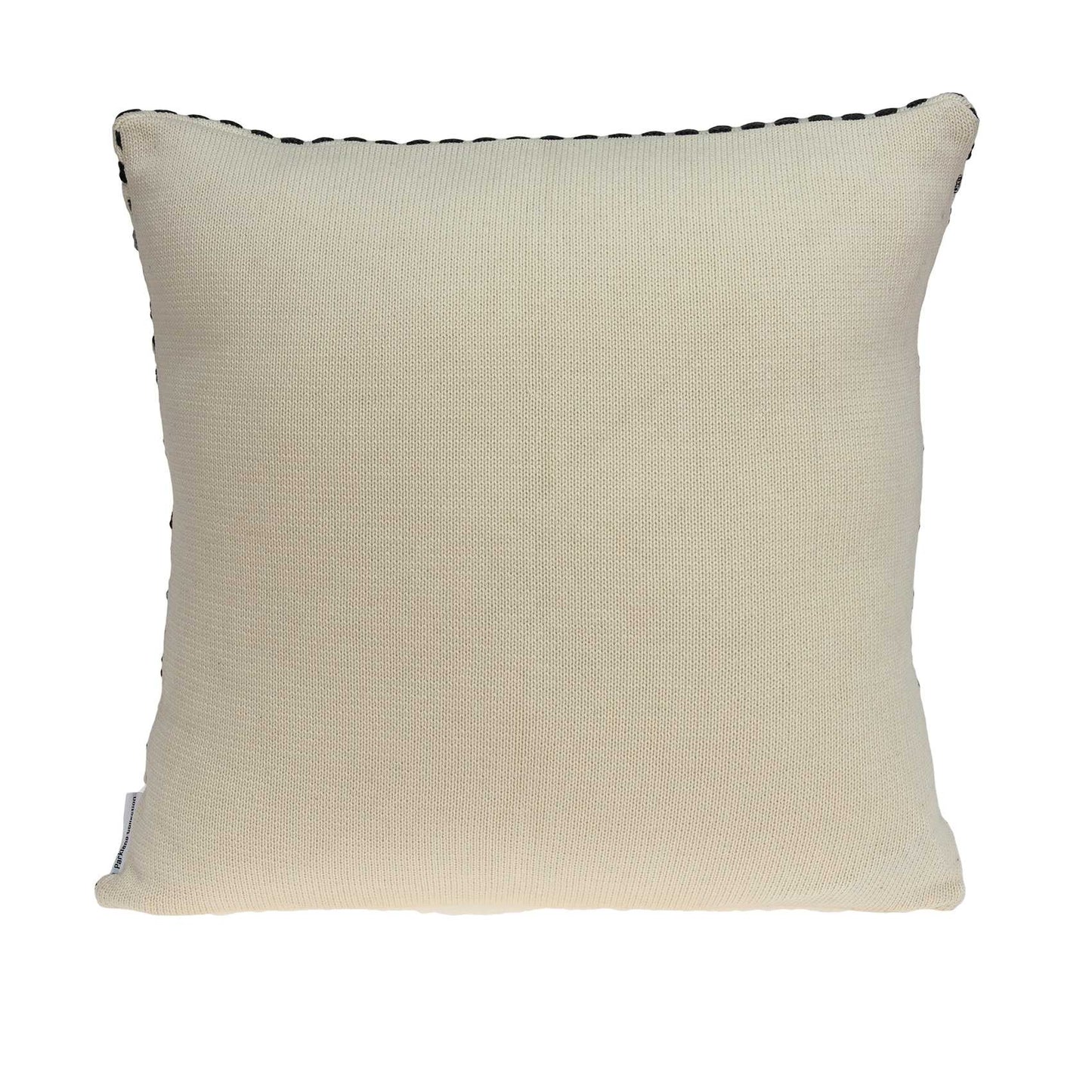 20" X 7" X 20" Elegant Transitional Tan Cotton Pillow Cover With Poly Insert