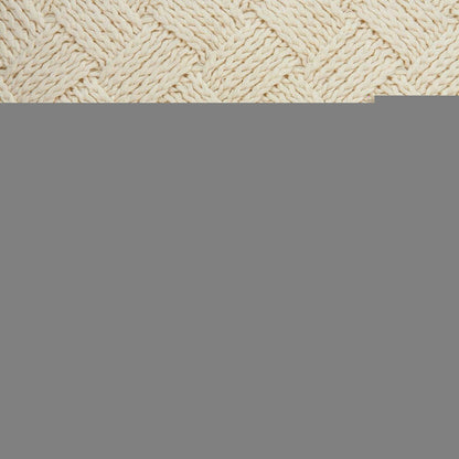 20" X 7" X 20" Transitional Beige Pillow Cover With Poly Insert
