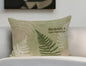 20" X 6" X 14" Tropical Green Pillow Cover With Poly Insert