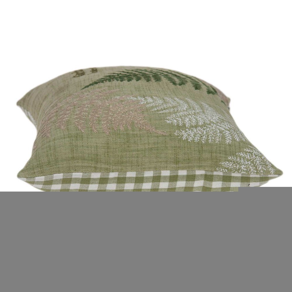 20" X 6" X 14" Tropical Green Pillow Cover With Poly Insert