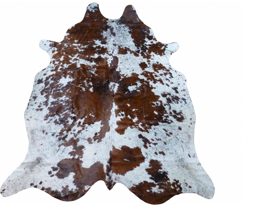 5' X 6' Gold Cowhide Handmade Area Rug