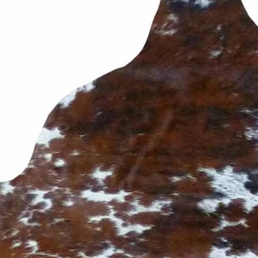 5' X 6' Gold Cowhide Handmade Area Rug