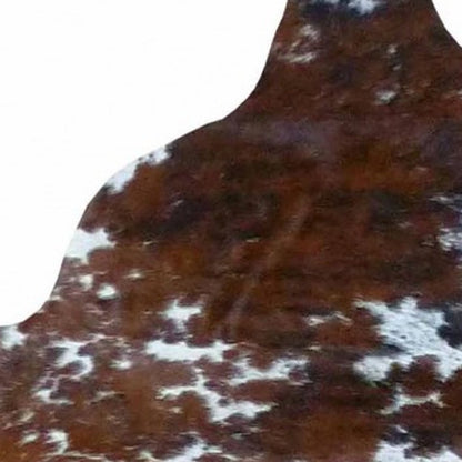 5' X 6' Gold Cowhide Handmade Area Rug