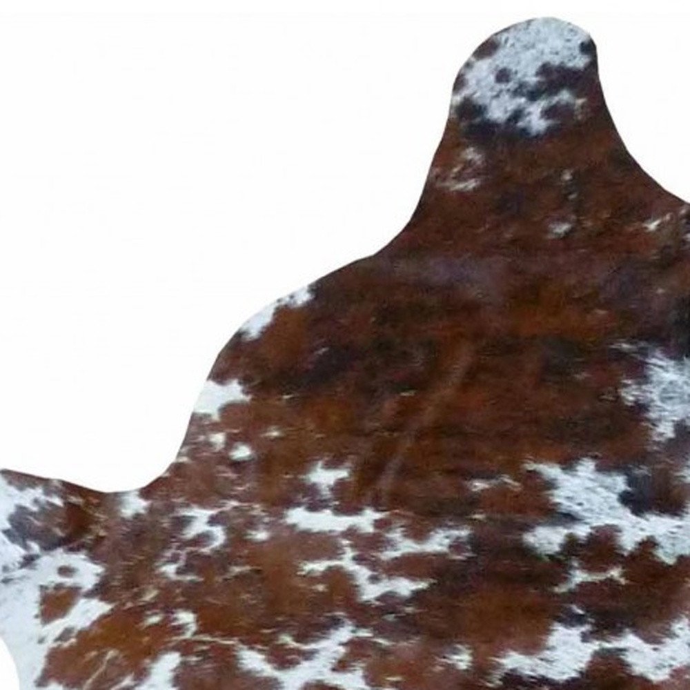 5' X 6' Gold Cowhide Handmade Area Rug